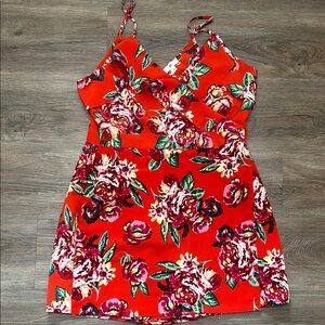 Floral Red Dress*Nordstrom*